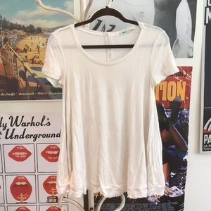 Oversized White Urban Tee